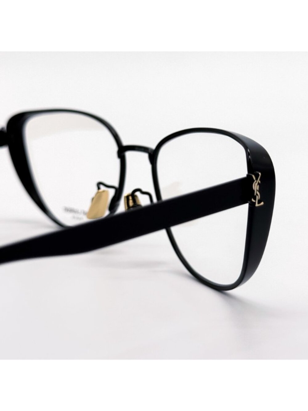 NEW SAINT LAURENT EYEGLASSES SLM92 003 WOMEN CAT EYE BLACK EYEWEAR SL M92 - Picture 6 of 10